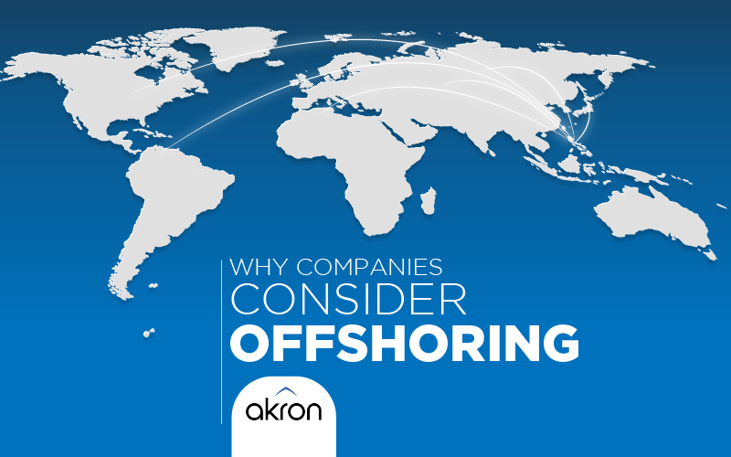 why companies consider offshoring